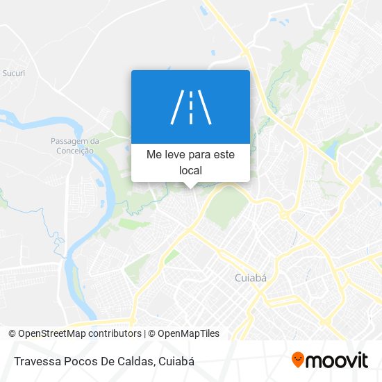 Travessa Pocos De Caldas mapa