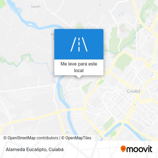 Alameda Eucalipto mapa