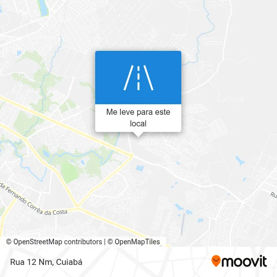 Rua 12 Nm mapa