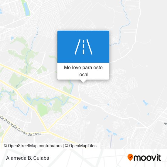 Alameda B mapa
