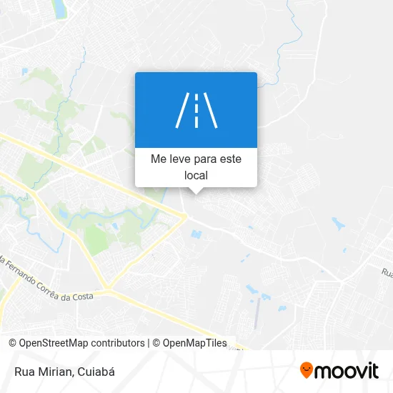 Rua Mirian mapa