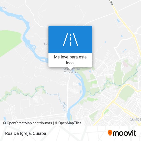 Rua Da Igreja mapa
