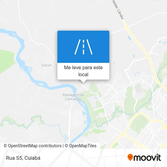 Rua S5 mapa