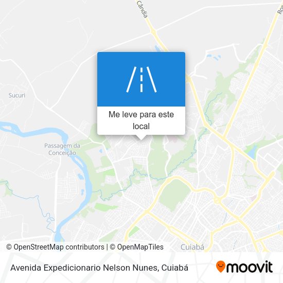 Avenida Expedicionario Nelson Nunes mapa