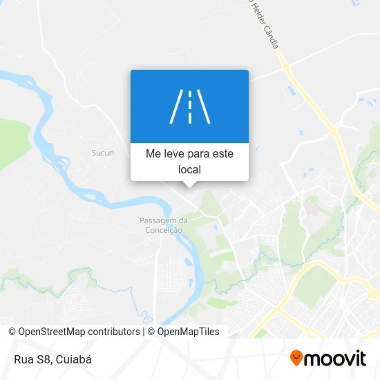 Rua S8 mapa