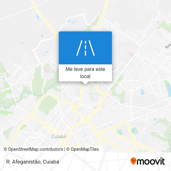R: Afeganistão mapa
