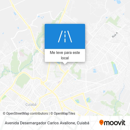 Avenida Desemargador Carlos Avallone mapa