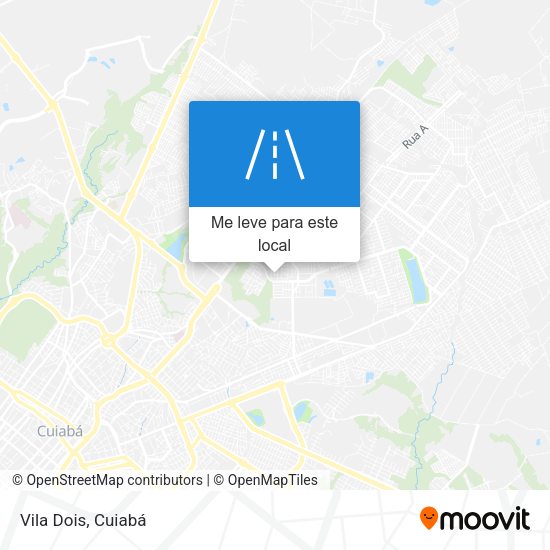 Vila Dois mapa
