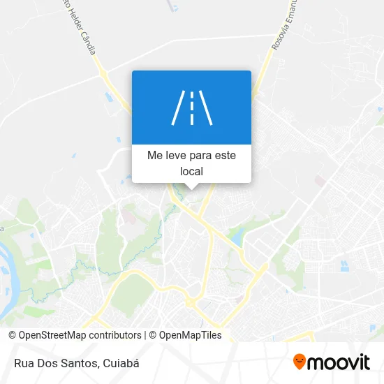 Rua Dos Santos mapa