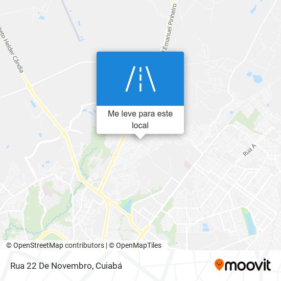 Rua 22 De Novembro mapa