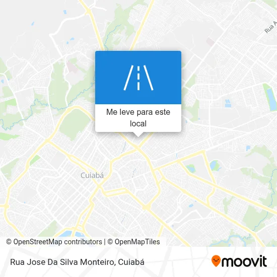 Rua Jose Da Silva Monteiro mapa