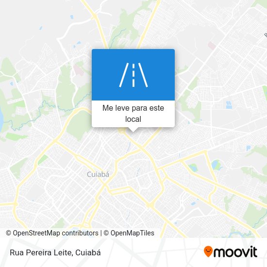 Rua Pereira Leite mapa