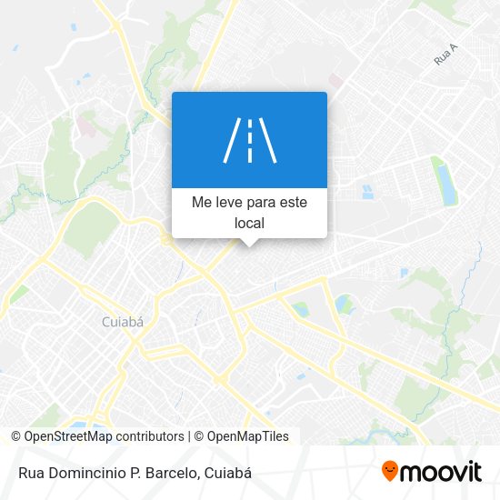 Rua Domincinio P. Barcelo mapa