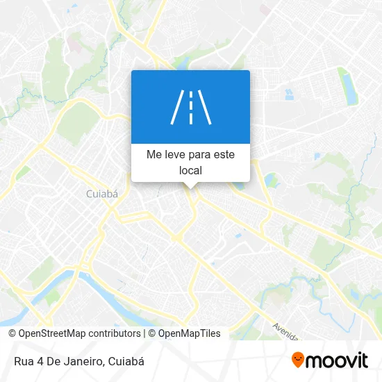 Rua 4 De Janeiro mapa