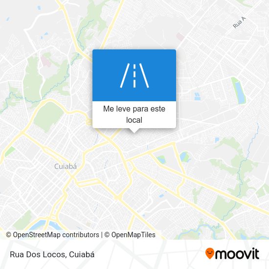 Rua Dos Locos mapa