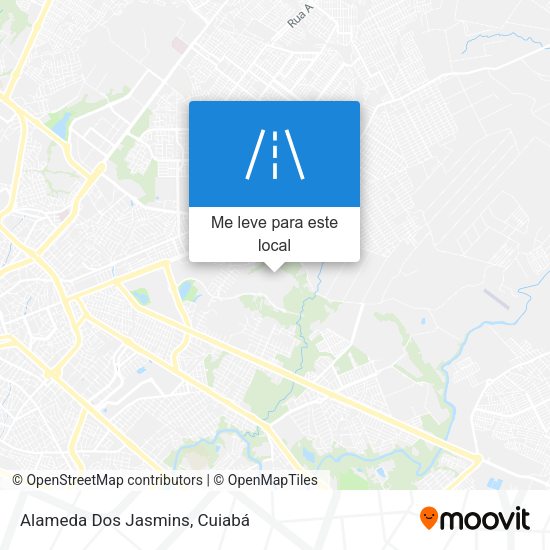 Alameda Dos Jasmins mapa