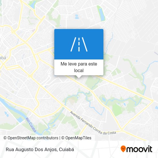 Rua Augusto Dos Anjos mapa