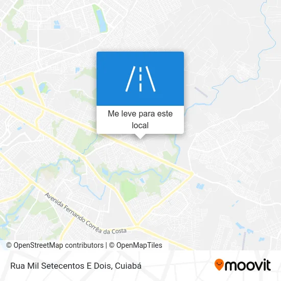 Rua Mil Setecentos E Dois mapa