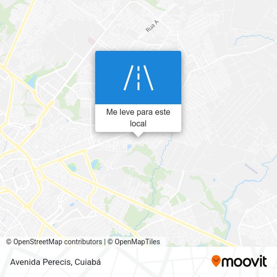 Avenida Perecis mapa