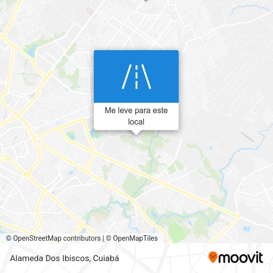Alameda Dos Ibiscos mapa