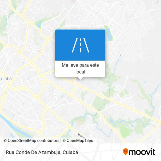 Rua Conde De Azambuja mapa