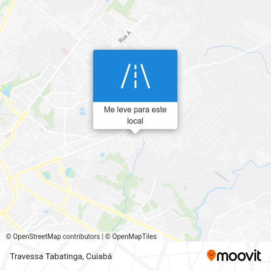 Travessa Tabatinga mapa