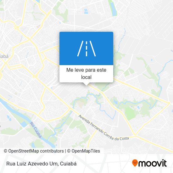 Rua Luiz Azevedo Um mapa
