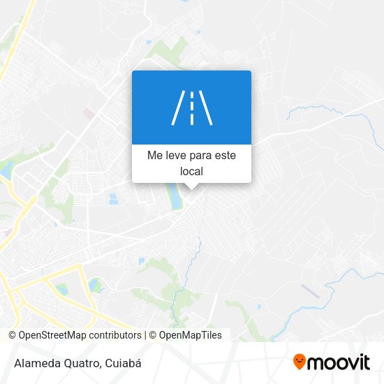Alameda Quatro mapa