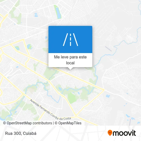 Rua 300 mapa