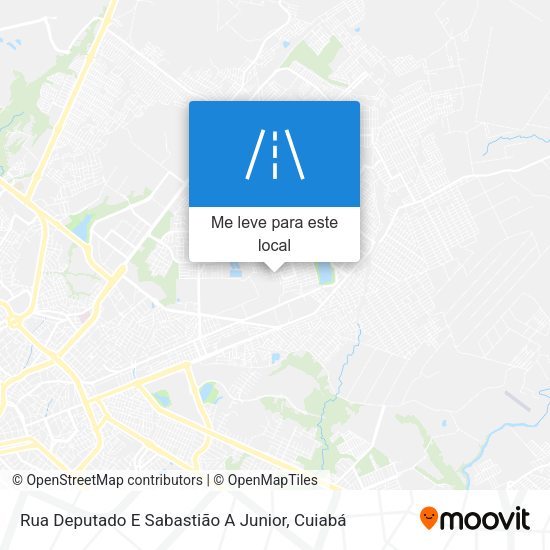 Rua Deputado E Sabastião A Junior mapa