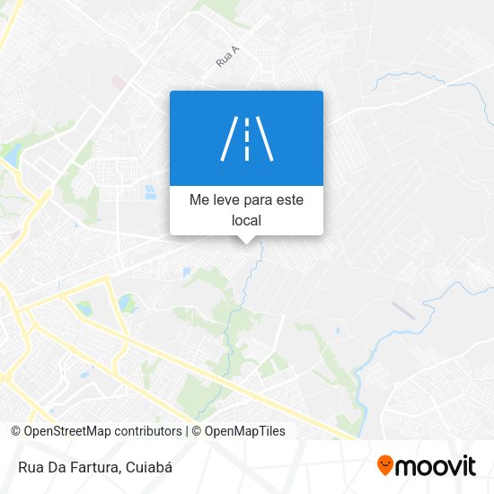 Rua Da Fartura mapa