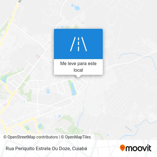 Rua Periquito Estrela Ou Doze mapa
