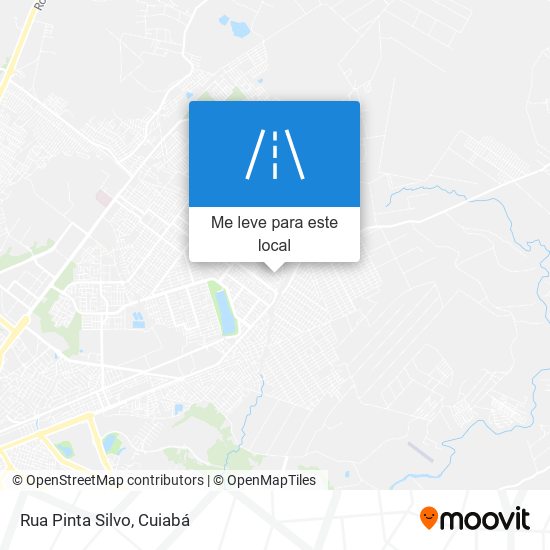 Rua Pinta Silvo mapa