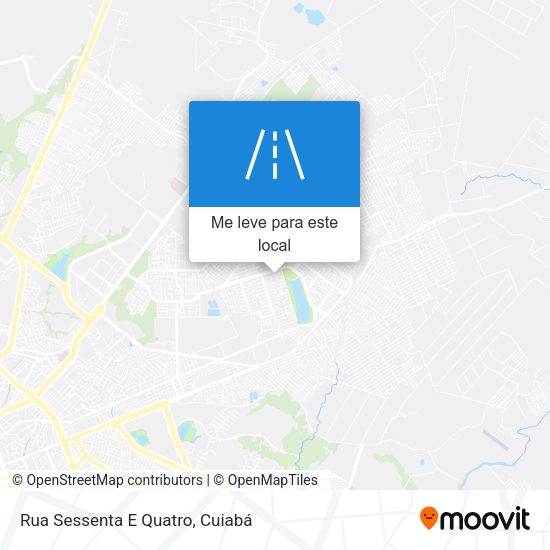 Rua Sessenta E Quatro mapa
