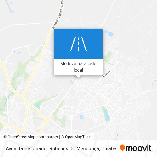 Avenida Historiador Rubenns De Mendonça mapa
