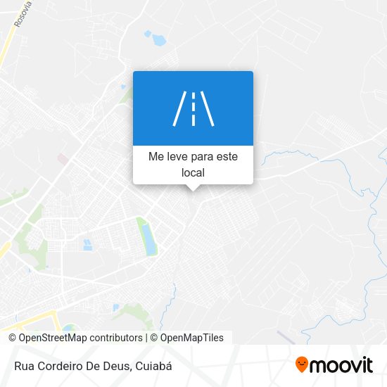 Rua Cordeiro De Deus mapa
