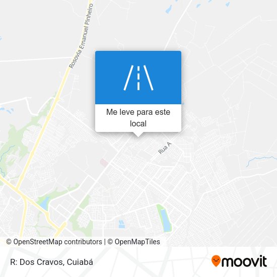 R: Dos Cravos mapa