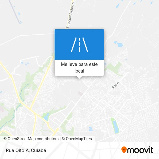 Rua Oito A mapa