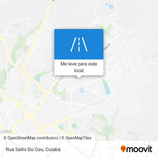 Rua Salto Do Ceu mapa