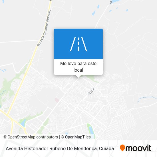 Avenida Historiador Rubeno De Mendonça mapa
