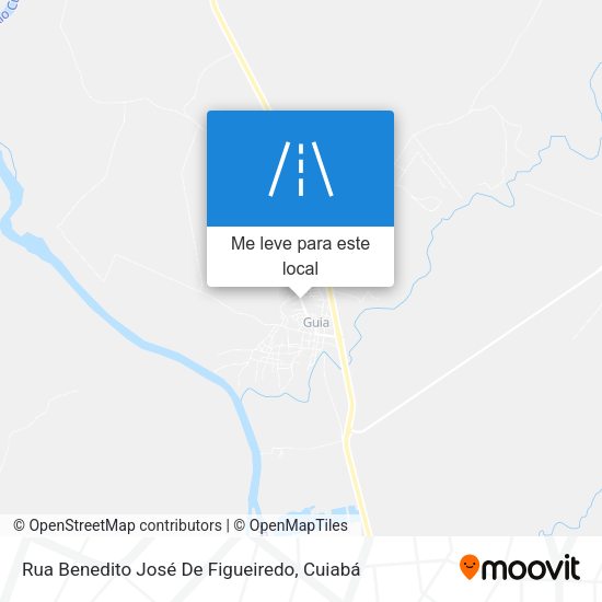 Rua Benedito José De Figueiredo mapa