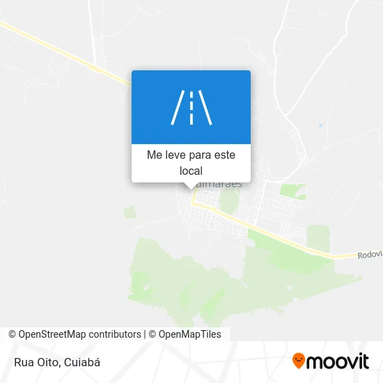 Rua Oito mapa