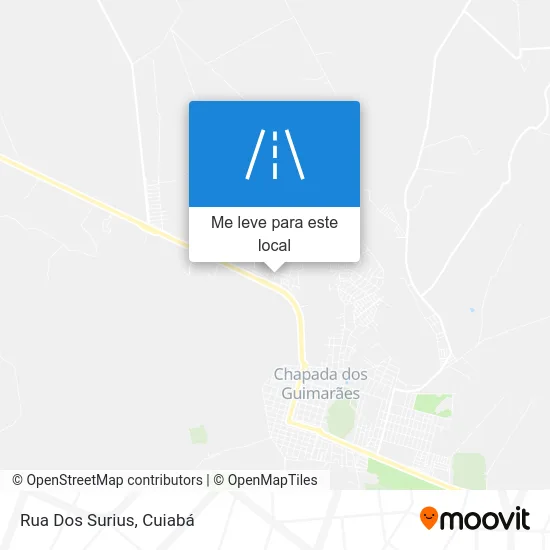 Rua Dos Surius mapa
