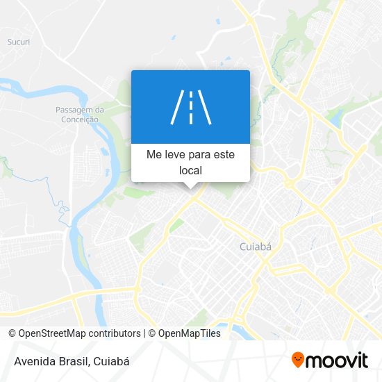 Avenida Brasil mapa