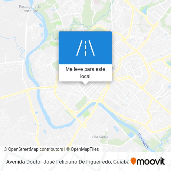 Avenida Doutor José Feliciano De Figueiredo mapa
