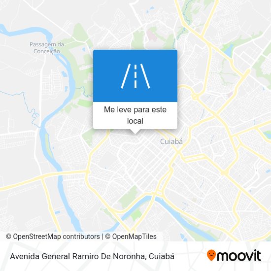 Avenida General Ramiro De Noronha mapa