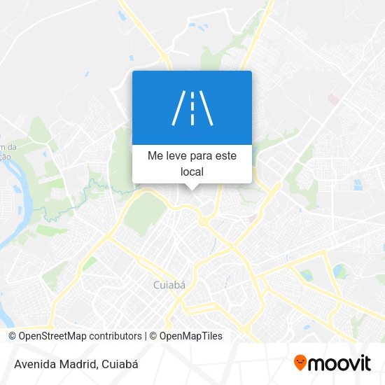 Avenida Madrid mapa