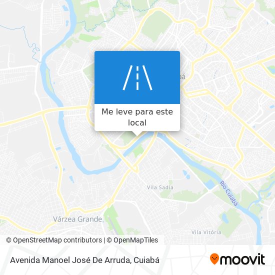 Avenida Manoel José De Arruda mapa