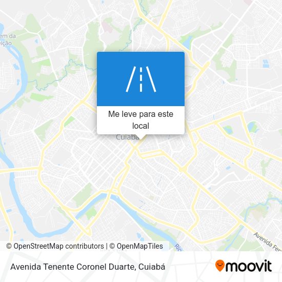 Avenida Tenente Coronel Duarte mapa