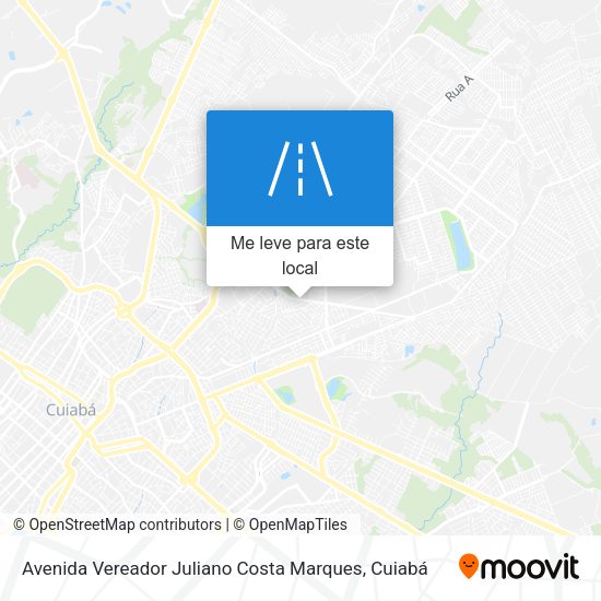 Avenida Vereador Juliano Costa Marques mapa